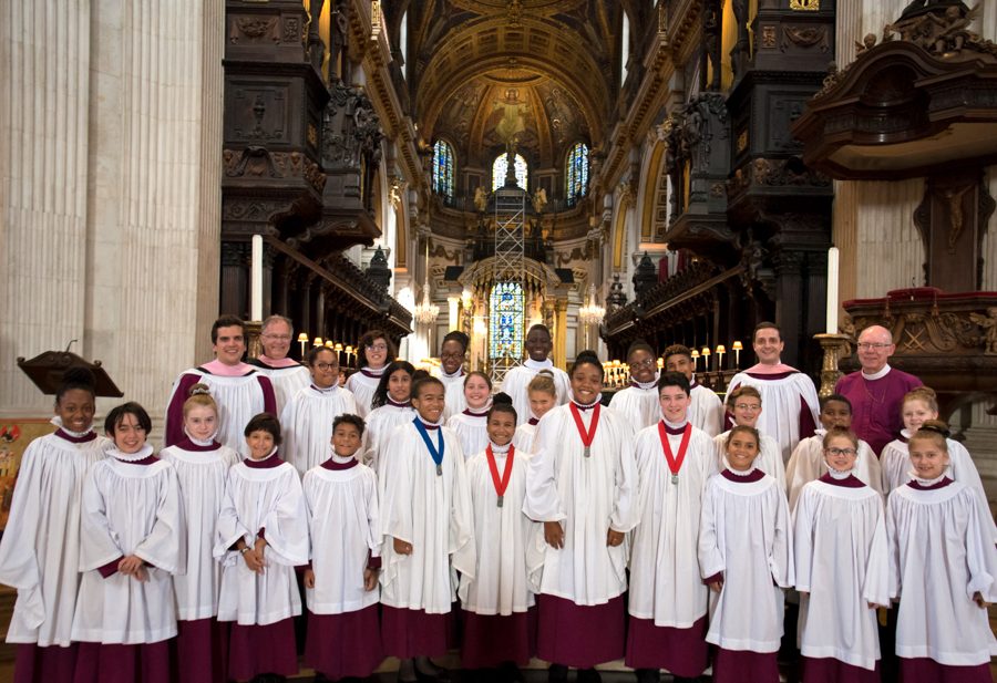 Choristers in England