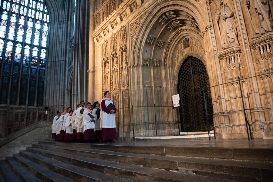 Choristers in England