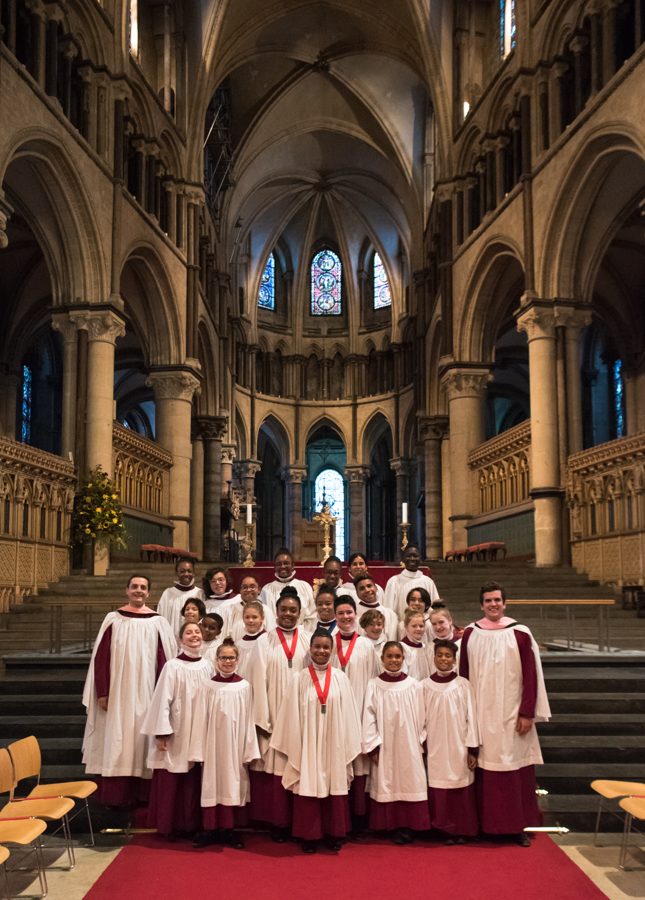 Choristers in England