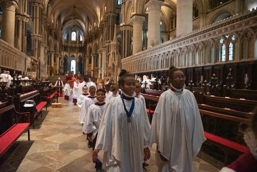 Choristers in England