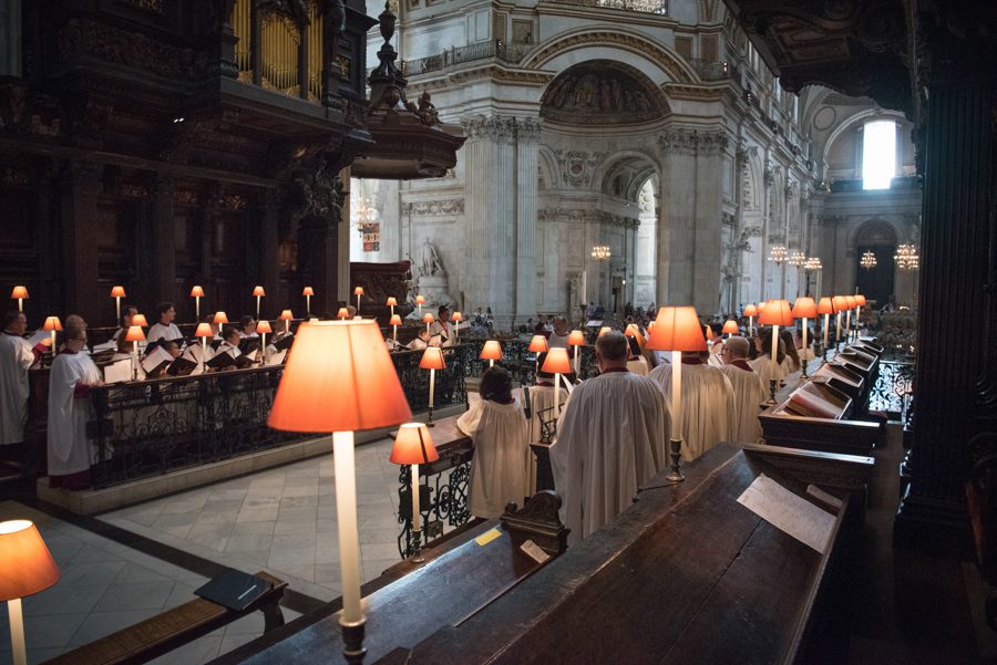 Choristers in England
