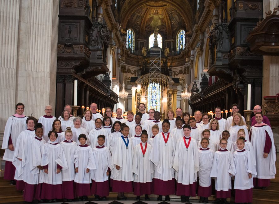 Choristers in England