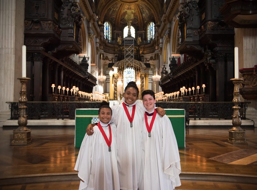 Choristers in England