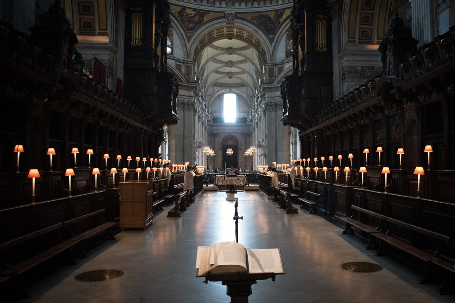 Choristers in England